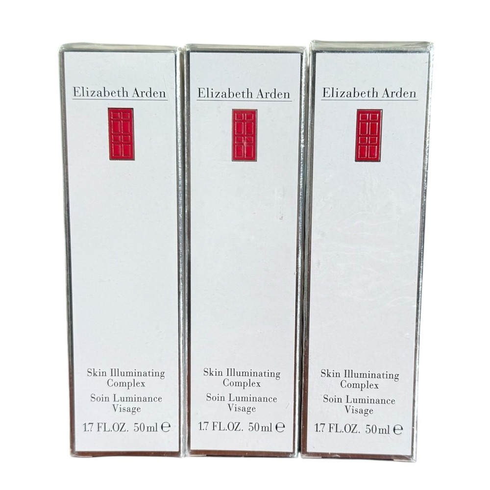 3x Elizabeth Arden Red Door Skin Illuminating Complex 1.7 Fl. Oz NEW in‎ BOX